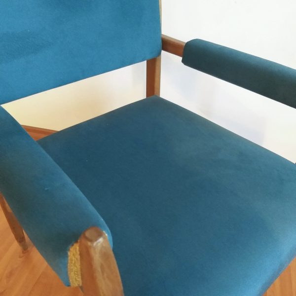 Mid Century Lounge Armchair, Cocktail Chair, Vintage Armchair, Scandinavian Design, 60s