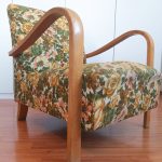 Vintage Armchair, Original 50s Armchair, Art Deco Lounge Chair