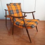Pair of Vintage Easy Chairs, 60s Lounge Chairs, Meblo BoBi Chairs, Yugoslavia