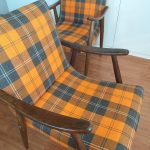 Pair of Vintage Easy Chairs, 60s Lounge Chairs, Meblo BoBi Chairs, Yugoslavia