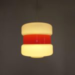 Mid Century Guzzini Pendant Lamp, Vintage Ceiling Light, Italian Design Lamp, 70s