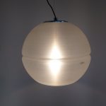 Vintage Spheric Space Age Ceiling Lamp, Adjustable Guzzini Globe Pendant Lamp, 70's, Meblo Guzzini