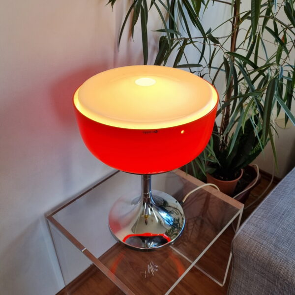 Vintage Guzzini MEDUSA Table Lamp, Luigi Massoni Design, 70s_resize
