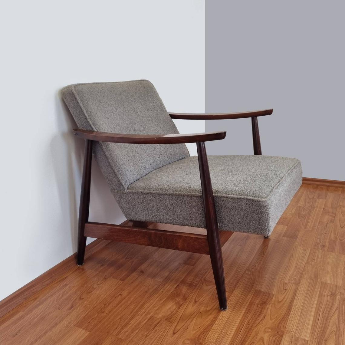 Mid Century Scandinavian Design Armchair, Vintage Lounge Chair, 60s