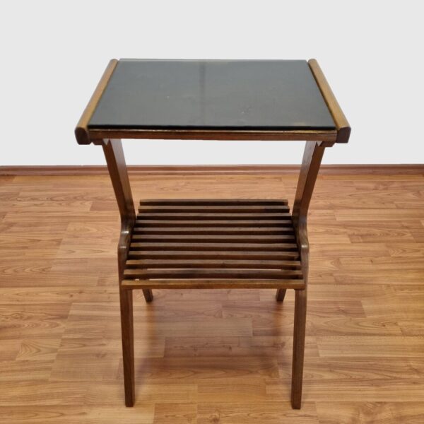 Mid Century Side Table, Vintage Teak End Table,Italy, 60s