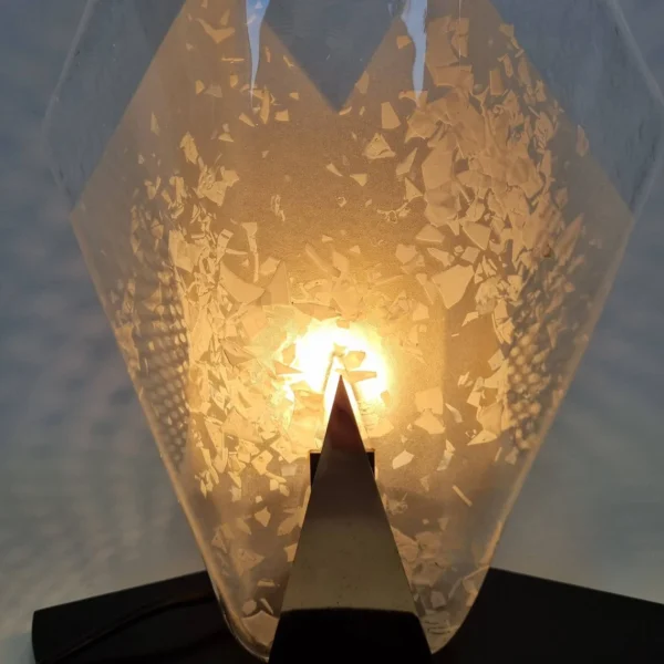 Murano Glass Night Lamp, Carlo Nason Style, Italy 80s