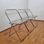1 of 3 70s Folding Chairs Plia, By Giancarlo Piretti for Castelli, Italy