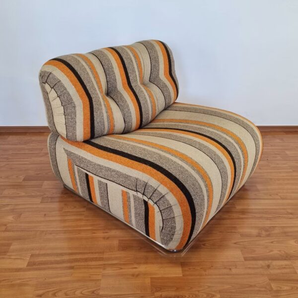 Mid Century Modern Lounge Chair, Italy 70s