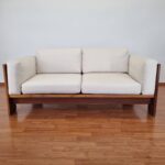 Mid Century Two Seat Sofa, Afra Tobia Scarpa Design, Gavina, Italy 70s