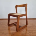 Mid Century Modern Dining Chair , Willy Rizzo for Mario Sabot, Italy 70s