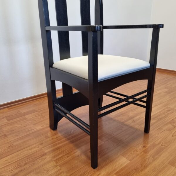 1 Of 3 Argyle Chairs, C.R. Mackintosh Design, Italy 90s