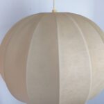 Mid Century Cocoon Lamp,Sphere Hanging Light, Globe Ceiling Lamp, Castiglioni Design,Italian Design, 60s