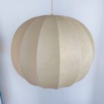 Mid Century Cocoon Lamp,Sphere Hanging Light, Globe Ceiling Lamp, Castiglioni Design,Italian Design, 60s