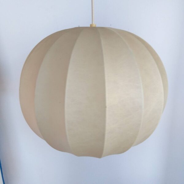 Mid Century Cocoon Lamp,Sphere Hanging Light, Globe Ceiling Lamp, Castiglioni Design,Italian Design, 60s