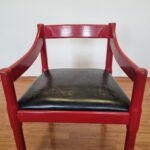 Vintage CARIMATE Chair by Vico Magistretti, Italy 60s