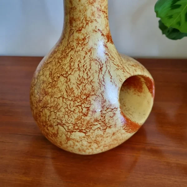 Vintage Bertoncello Vase By Robero Rigon, Italy 70s