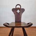 2 Of 8 Art Deco Birthing Chairs by Krasna Jizba, 40s