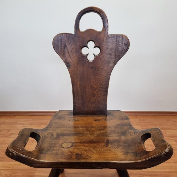 2 Of 8 Art Deco Birthing Chairs by Krasna Jizba, 40s