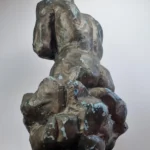 Mid Century Paper Mache Men Torso Sculpture, France 60s