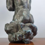 Mid Century Paper Mache Men Torso Sculpture, France 60s