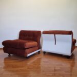 1 of 2 Mid Century Amanta Easy Chairs, Mario Bellini for C&B Italy '70s