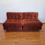 1 of 2 Mid Century Amanta Easy Chairs, Mario Bellini for C&B Italy '70s