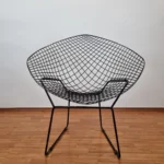 Mid Century Modern Harry Bertoia Diamond Chair, Italy 90s