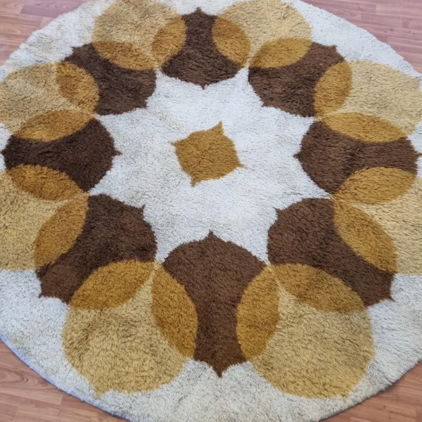 Vintage HØJER Export Wilton Rug, Denmark 70s
