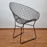 Mid Century Modern Harry Bertoia Diamond Chair, Italy 90s