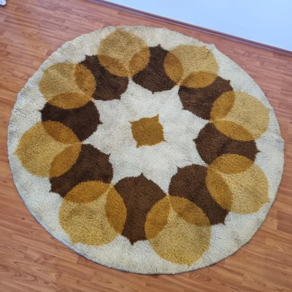 Vintage HØJER Export Wilton Rug, Denmark 70s
